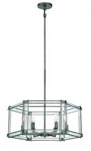 Minka-Lavery 3856-756 - Langen Square - 6 Light Chandelier