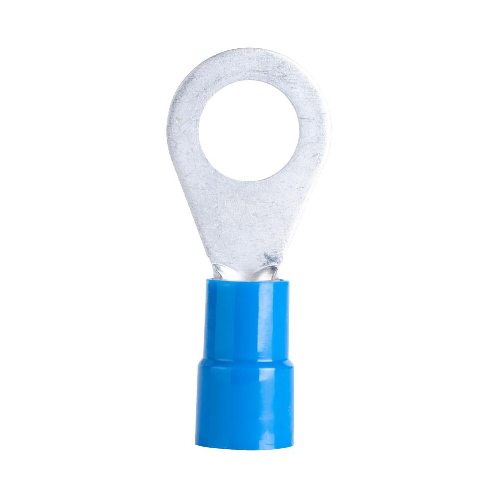 TERMINAL RING 16-14 AWG STUD SIZE 4-6 BL