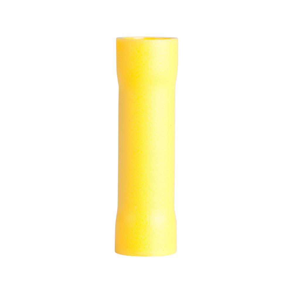 Splice  Butt  12-10 AWG  Yellow  50/Clam