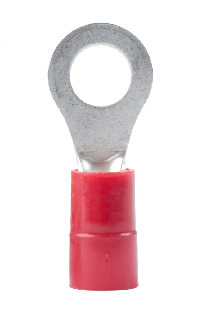 RING VINYL 22-18 AWG  STUD 8-10  10