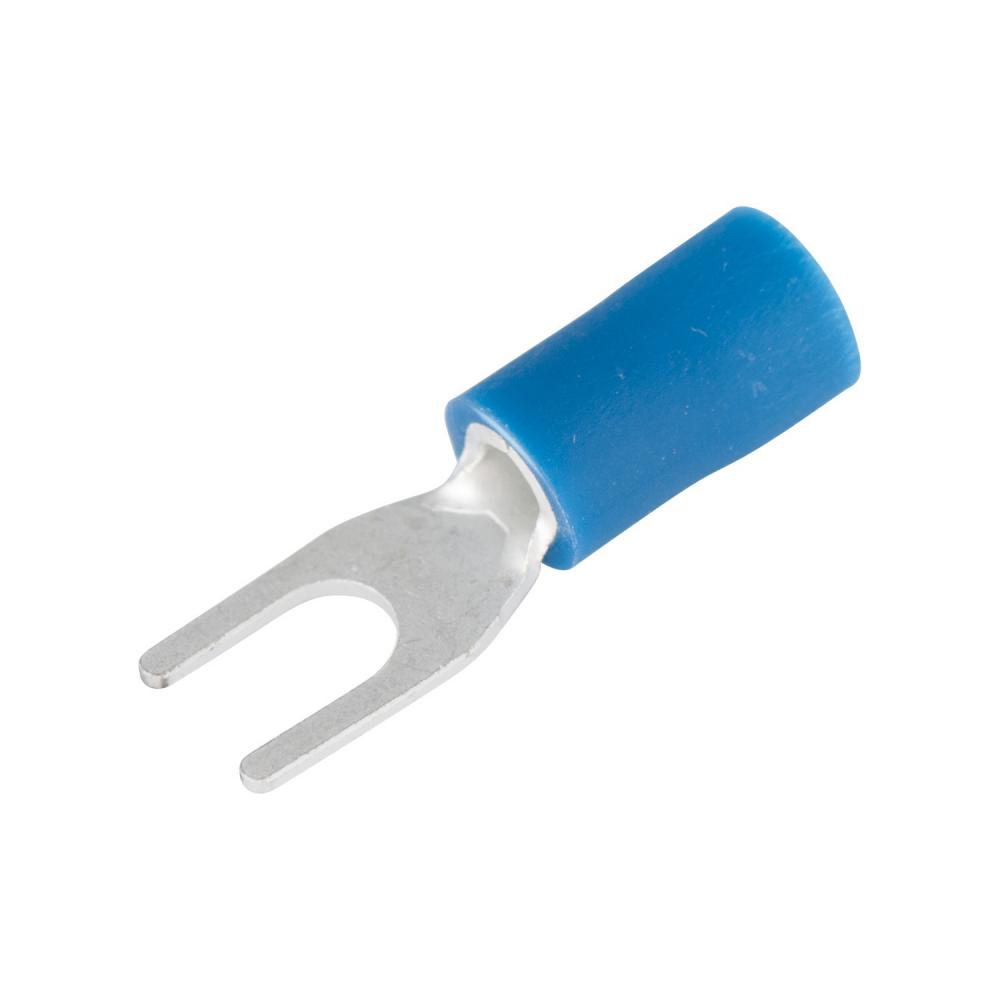 TERMINAL SPADE 16-14AWG 4-6 STUD BLUE 20