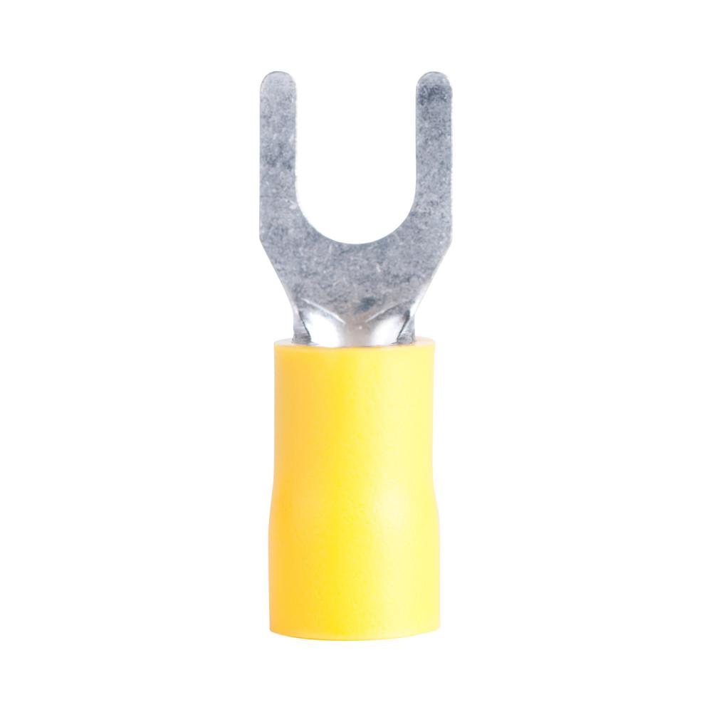 TERMINAL SPADE 12-10 AWG STUDSIZE 8-10 Y