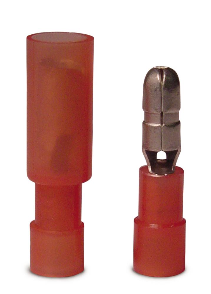 #22-16 GAUGE INSULATED BULLETTERM.PAIR R