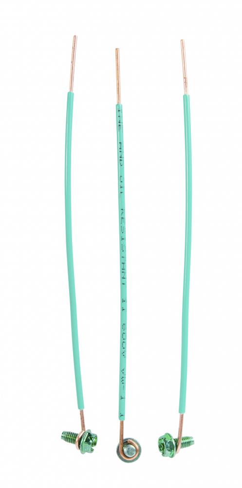 Pigtail 14 AWG Solid. 6 1/2in25/Bag 10 B