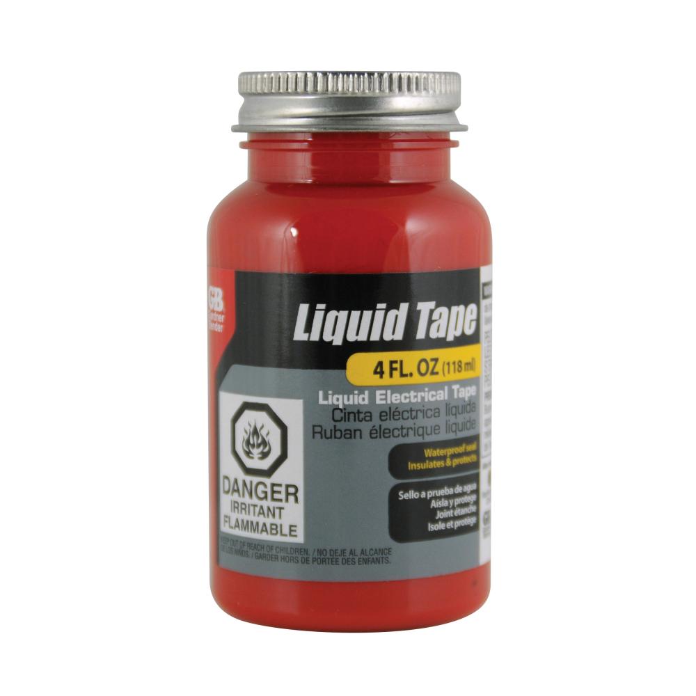 Red Liquid Electrical Tape  1/Clam  5 Cl