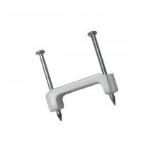 ECM Industries PS-1575TD - Plastic Staple 3/4in White 20/Clam 5Clam
