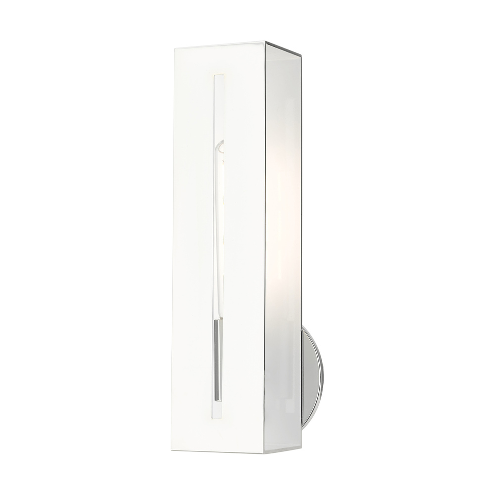 1 Lt Polished Chrome ADA Single Sconce