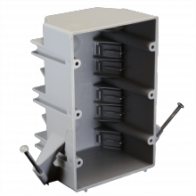 Cantex Inc. EZ44TN - 44 CU IN 3 GANG W/NAILS