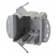 Cantex Inc. EZ48DN - 48 CU IN DEEP 2 GANG W/NAILS