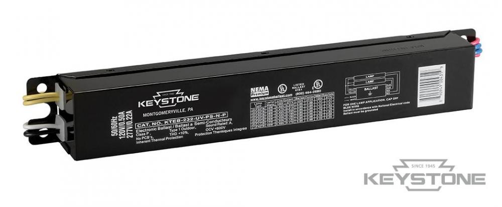 2 Lite F96T12 Electronic Ballast, Replaces magne
