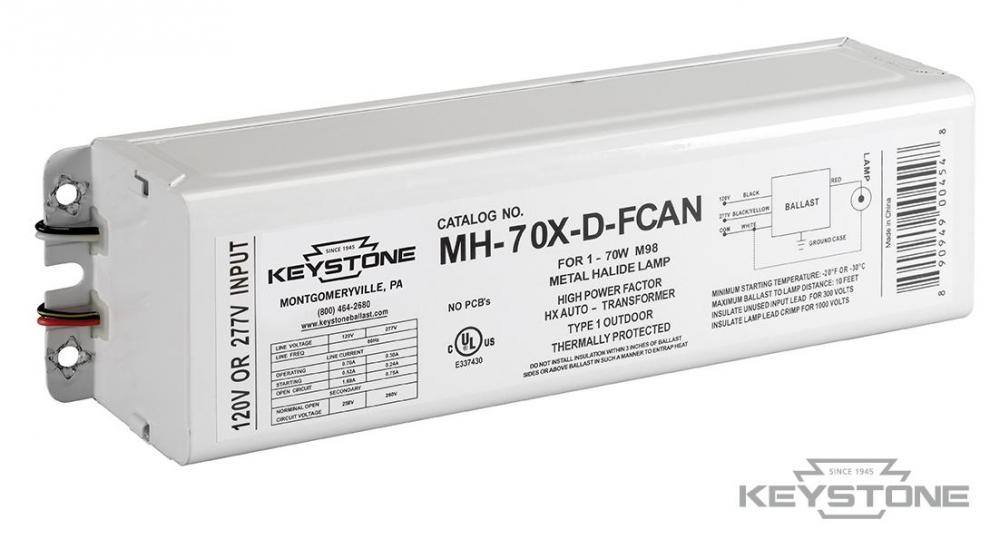 750W Pulse Start (M149) Metal Halide Ballast Kit