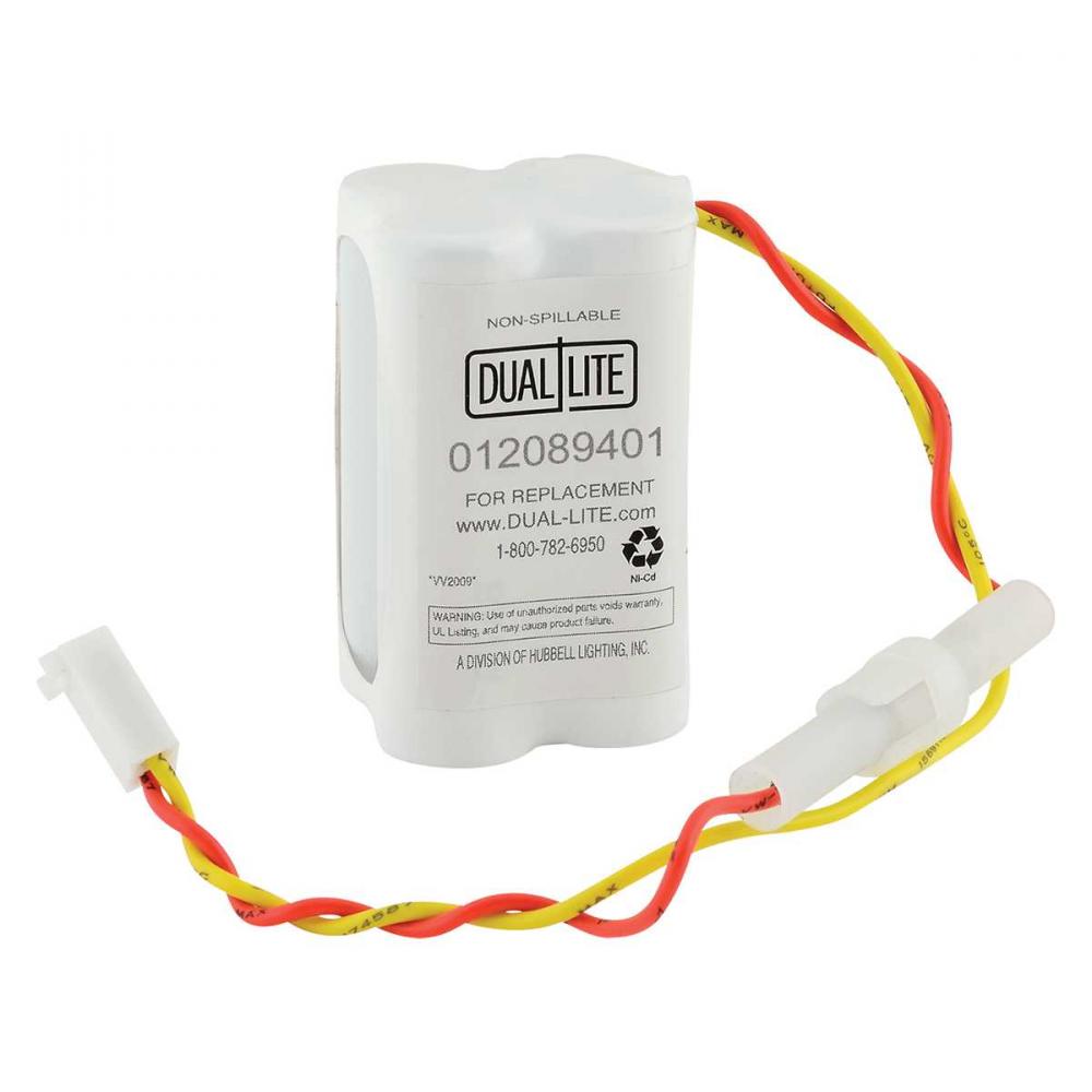 4.8V, 600mAh, Ni-Cd