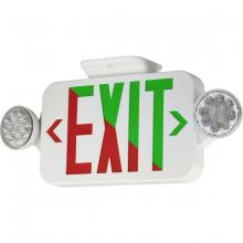 Dual-Lite, a Hubbell affiliate CCRGRCB - CE LED Emergency Exit BLK TP