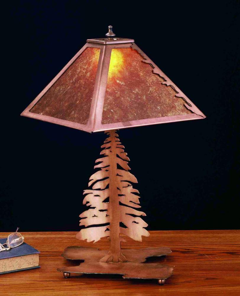 21"H Tall Pines Table Lamp