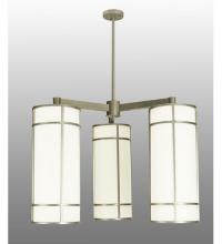 Meyda Green 117579 - 49"W Cilindro Jackson Hall 3 LT Chandelier