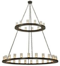 Meyda Green 136074 - 42"W Loxley 12 LT Chandelier