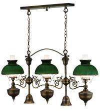 Meyda Green 135505 - 48"L Sunbury 3 LT Island Pendant