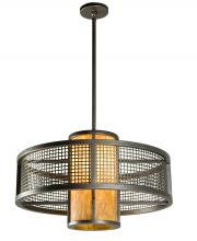 Meyda Green 146020 - 24" Wide Cilindro Mesh Pendant