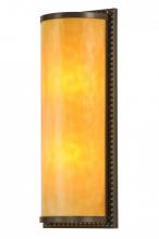 Meyda Green 147740 - 7"W Cilindro Wall Sconce