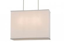 Meyda Green 147803 - 20"L Quadrato Oblong Pendant