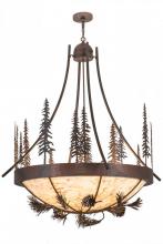 Meyda Green 152868 - 50"W Tall Pines Inverted Pendant