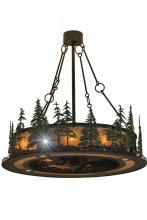 Meyda Green 162413 - 48"W Tall Pines Chandel-Air