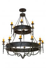 Meyda Green 168295 - 60" Wide Marta 18 Light Two Tier Chandelier