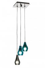 Meyda Green 177045 - 14"W Anjou 3 LT Cascading Pendant