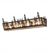 Meyda Green 247190 - 30" Wide Tall Pines Vanity Light