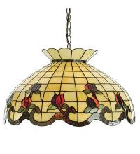 Meyda Green 28671 - 23" Wide Roseborder Pendant