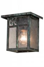 Meyda Green 43258 - 8"W Hyde Park Sprig Wall Sconce