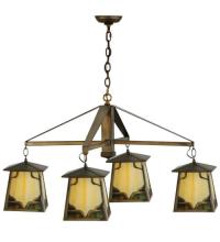 Meyda Green 51486 - 41"W Kirkpatrick 4 LT Chandelier