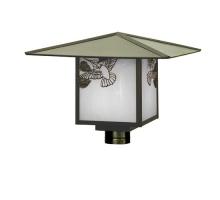 Meyda Green 64980 - 17"Sq Seneca Hummingbird Post Mount