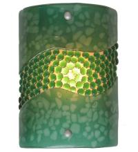 Meyda Green 98907 - 9"W Metro Fusion Pietre Wall Sconce