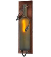 Meyda Green 99633 - 4"W Tuscan Vineyard Wine Bottle Wall Sconce