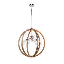 Artcraft AC11556PN - Abbey 6 Light Sphere Pendant