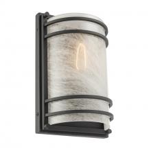 Artcraft AC8727BK - Keswick 1 Light Outdoor Wall Sconce 11", Black