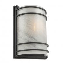 Artcraft AC8728BK - Keswick 1 Light Outdoor Wall Sconce 13", Black