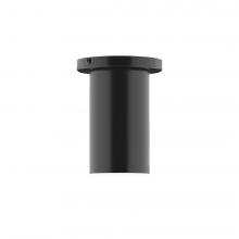 Montclair Light Works FMD425-41-L10 - 3.5" x 6" Beam LED Flush Mount, Black