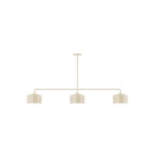 Montclair Light Works MSN419-16 - 3-Light Axis Linear Pendant (8.5" J-Series pack) (8.5" J-Series pack)