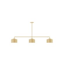 Montclair Light Works MSN419-17 - 3-Light Axis Linear Pendant (8.5" J-Series pack) (8.5" J-Series pack)