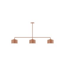 Montclair Light Works MSN419-19 - 3-Light Axis Linear Pendant (8.5" J-Series pack) (8.5" J-Series pack)