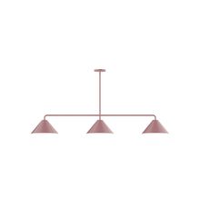 Montclair Light Works MSN422-20 - 3-Light Axis Linear Pendant (12" Axis pack) (12" Axis pack)