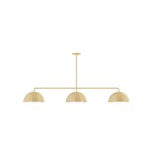 Montclair Light Works MSN432-17 - 3-Light Axis Linear Pendant (12" Axis pack) (12" Axis pack)