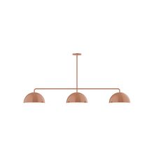 Montclair Light Works MSN432-19 - 3-Light Axis Linear Pendant (12" Axis pack) (12" Axis pack)