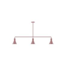 Montclair Light Works MSN436-20 - 3-Light Axis Linear Pendant (8" J-Series pack) (8" J-Series pack)