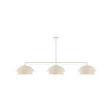 Montclair Light Works MSNX445-16 - 3-Light Axis Linear Pendant (10" Nest pack)