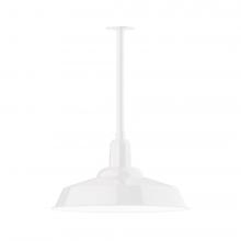 Montclair Light Works STB186-44-L14 - Warehouse 20" LED Pendant, stem mount