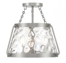 Savoy House 6-1802-3-SN - Crawford 3-Light Ceiling Light in Satin Nickel