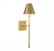 Savoy House 9-5201-1-322 - Jefferson 1-Light Wall Sconce in Warm Brass